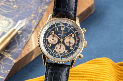 breitling navitimer 92 gold|which breitling navitimer to buy.